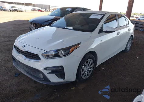 2019 Kia Forte Fe из США, поврежденный, VIN 3KPF24ADXKE062674